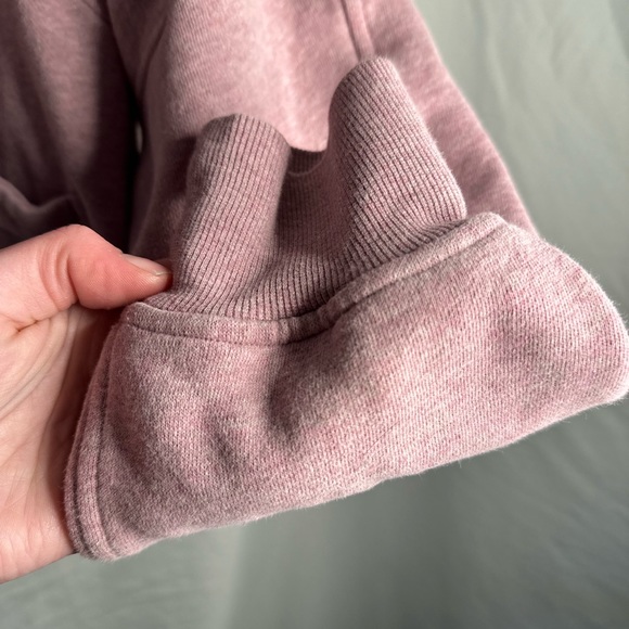 Lululemon faded pink scuba crop sweater - Picture 6 of 8